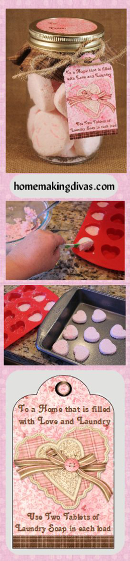 Homemade Laundry Tablets