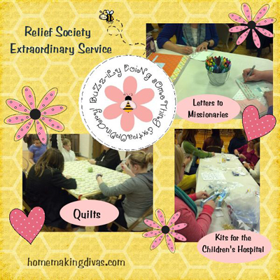 Extraordinary Relief Society Service