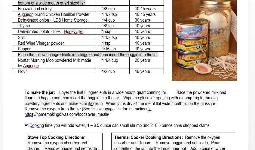 Clam Chowder PDF file