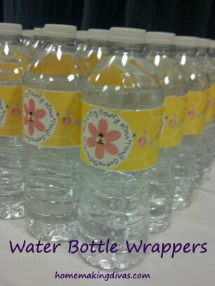 Water Bottle wrappers