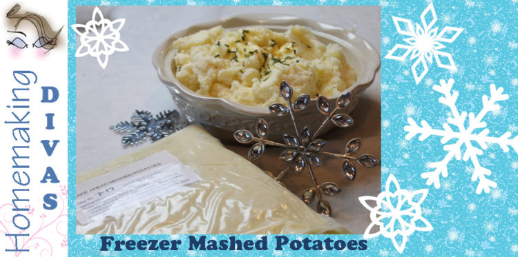 Make Ahead Freezer Mashed Potatoes